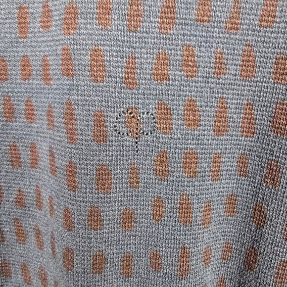 CHINTI AND PARKER Fit‎ And Flare Long Sleeve Dress Navy Maroon Womens Size S - Picture 5 of 14